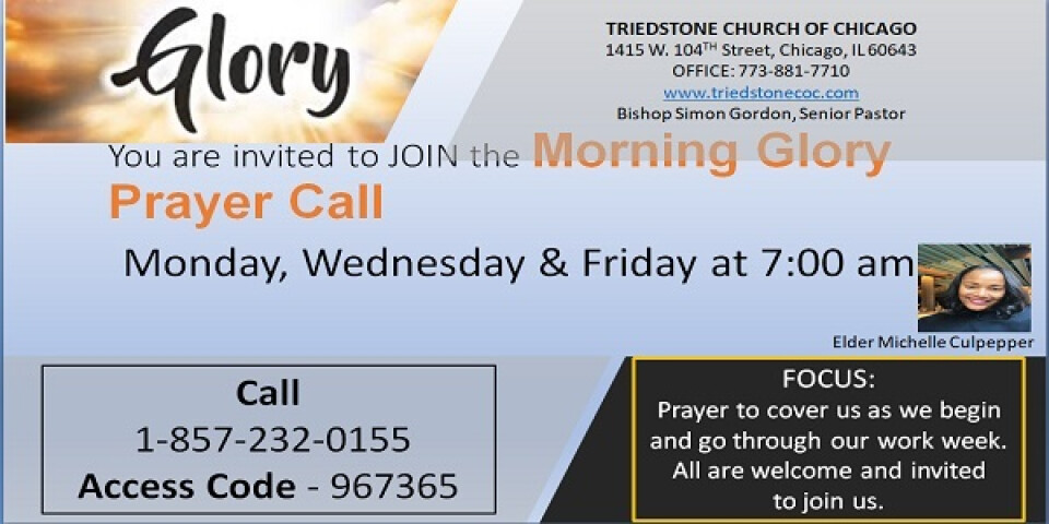 Morning Glory Prayer Call
